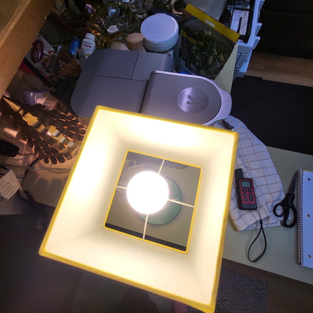 Yellow Question Block Lamp - Picture 4 of 14
